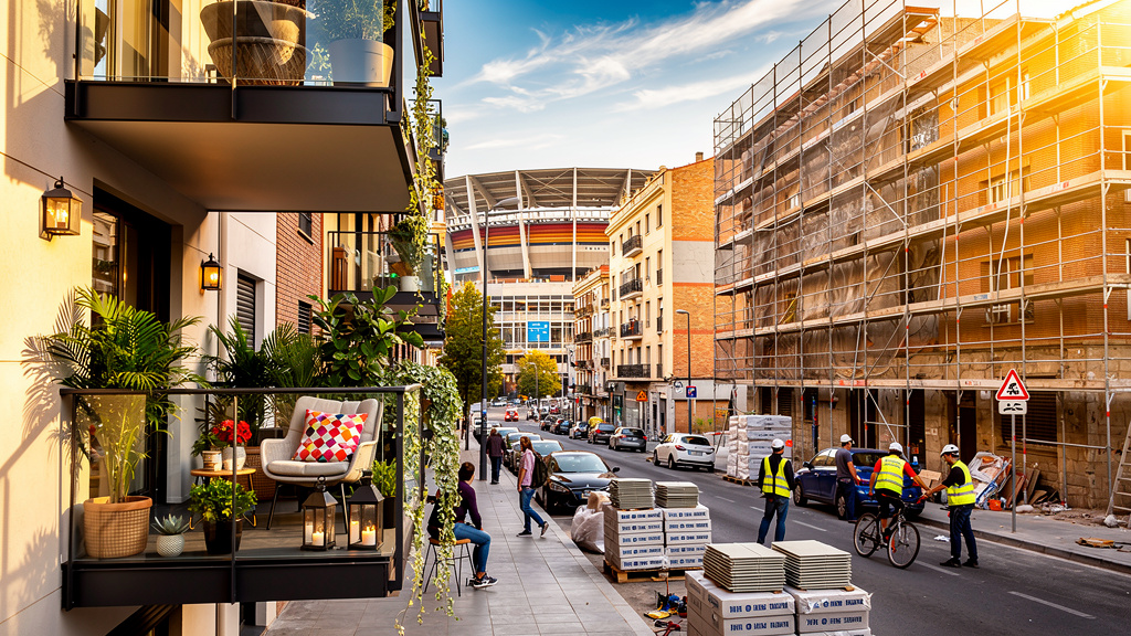 Investir près du Camp Nou pendant les travaux en 2026